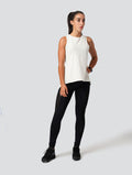 Basic V Cut Tank Top grey