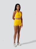 Cece High Waist Shorts vibrant-yellow