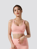 Chloe Sports Bra peach-bud