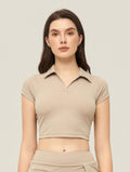Courtside Polo pale-khaki