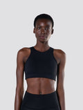 PwrFlex™ Robyn High Neck Sports Bra black
